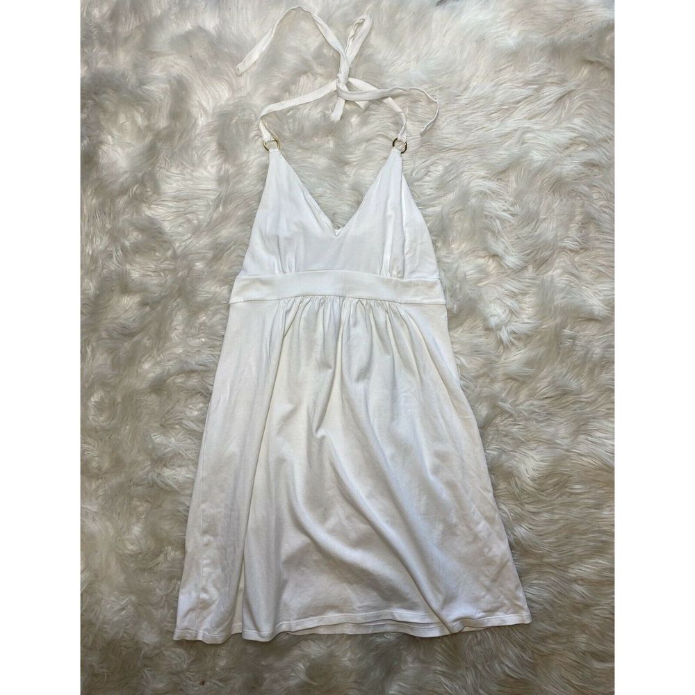 Victorias Secret Halter Dress M Fashion's White